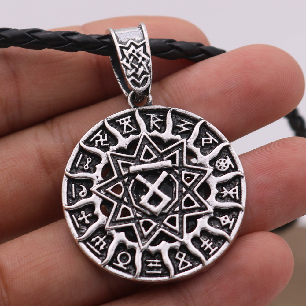 Lunavin ODing Logo Necklace Nordic Myth Lunavin Pendant European And American Popular Ornament