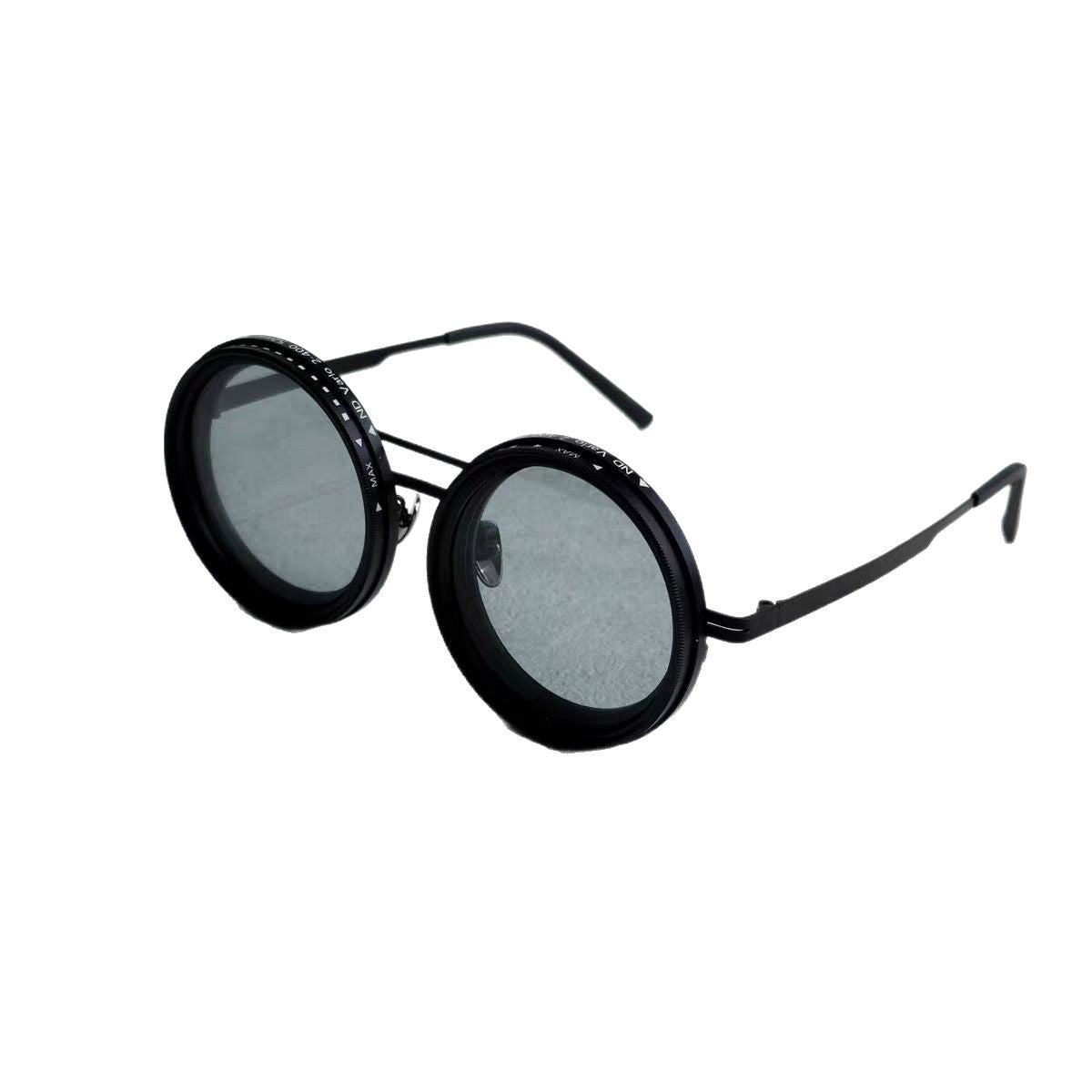 New 9-gear Adjustable High Light Transmission UV Polarized Sunglasses