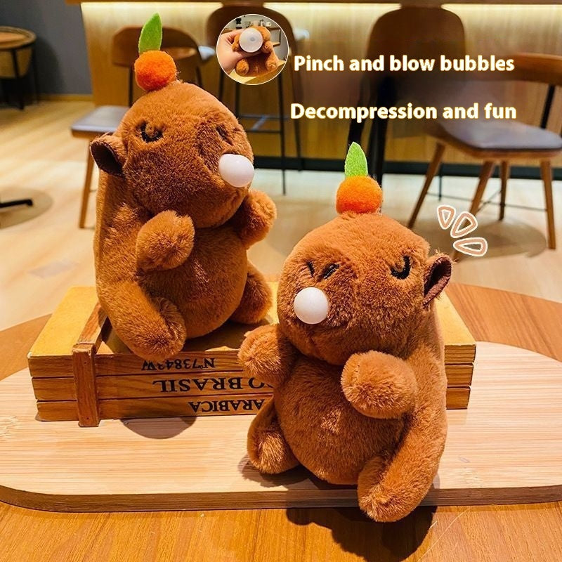 Pendant Cartoon Couple Car Key Ring Cute Doll.