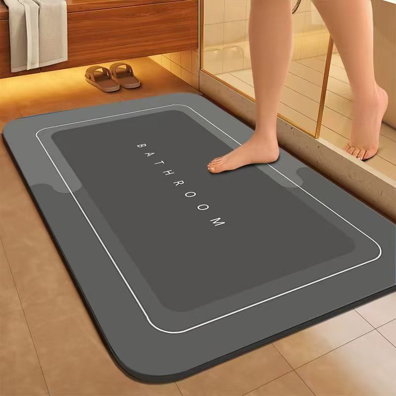 Diatom Ooze Floor Mat Bathroom Non-slip Mat - EL CHEG