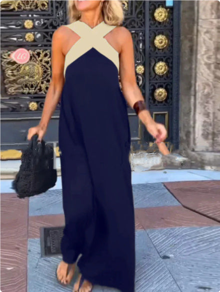 Women's Cross Beauty Back Dress