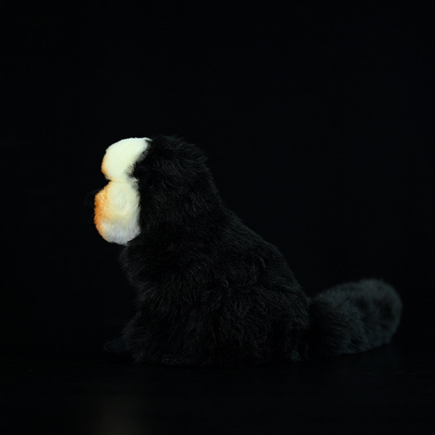 Cute White Faced Monkey Plush Toy Made Of Plush Fabric.