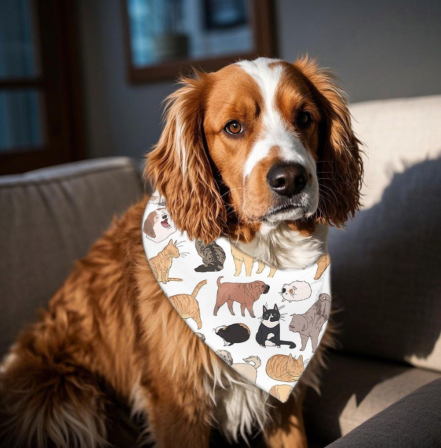 Reversible Pet Bandana