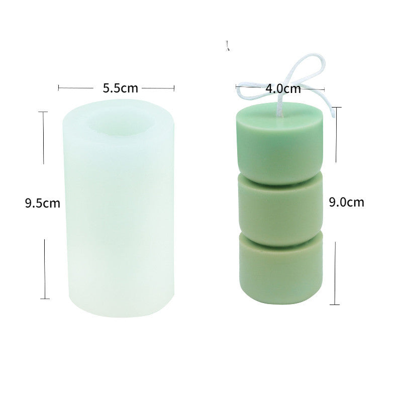 Polygonal Silicone Geometric Magic Ball Candle Mold