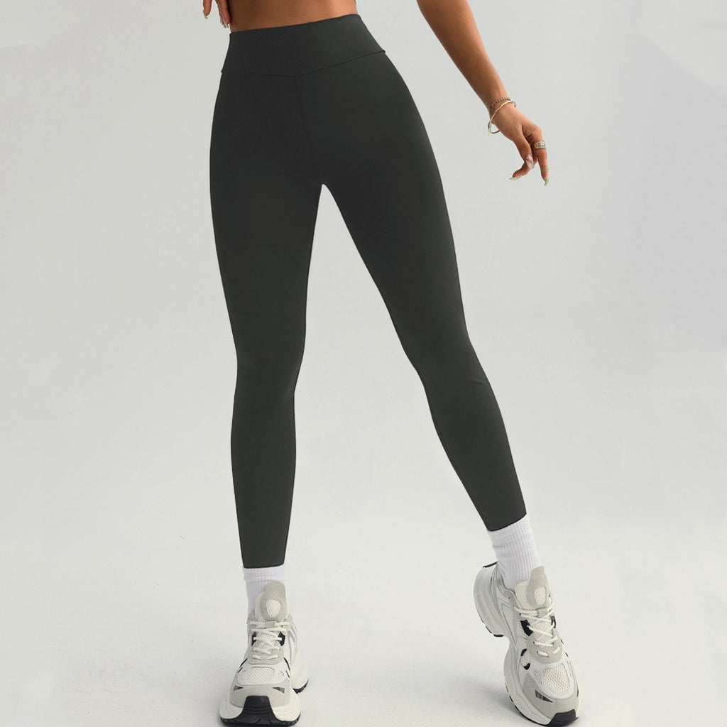 High Elastic Quick-dry Hip Raise Sports Yoga Pants