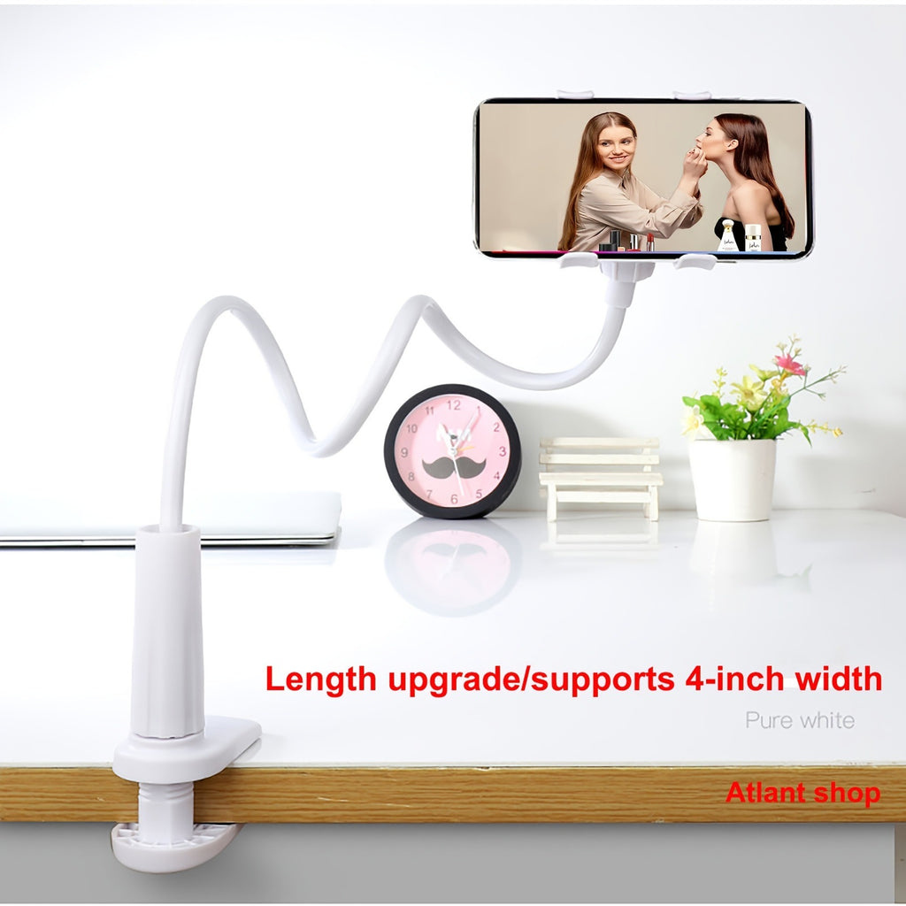 360 Degree Rotating Tablet Phone Holder Spiral Base Lazy