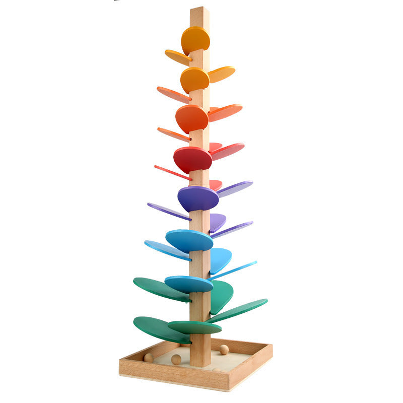 Baby Educational Ball Wooden Rainbow Music Tree.