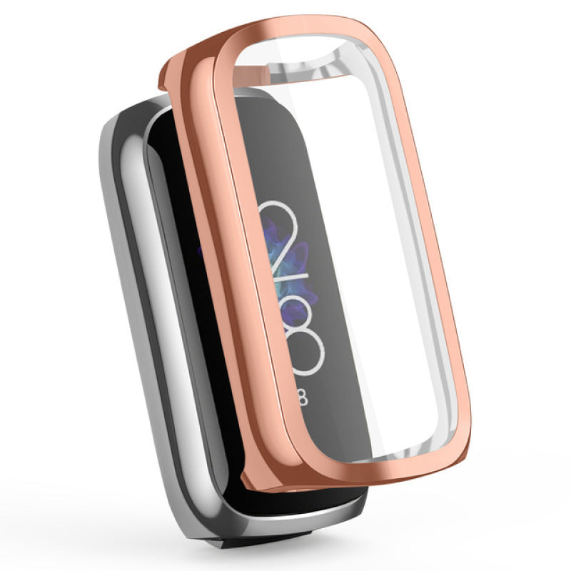 Watch Case TPU Electroplating All-inclusive Soft Rubber Screen Protection