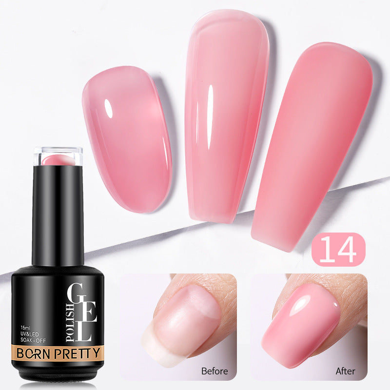 Nail Color Powder Transparent Function Phototherapy Plastic - EL CHEG