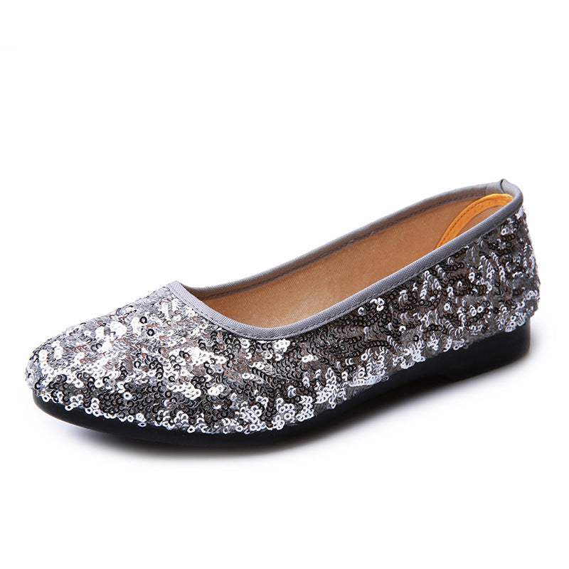 Old Beijing Women's Sequin Shoes Fashion Casual
