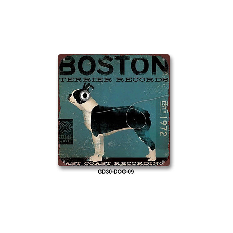Creative Cartoon Printing Home Decoration Iron Skin Painting - EL CHEG