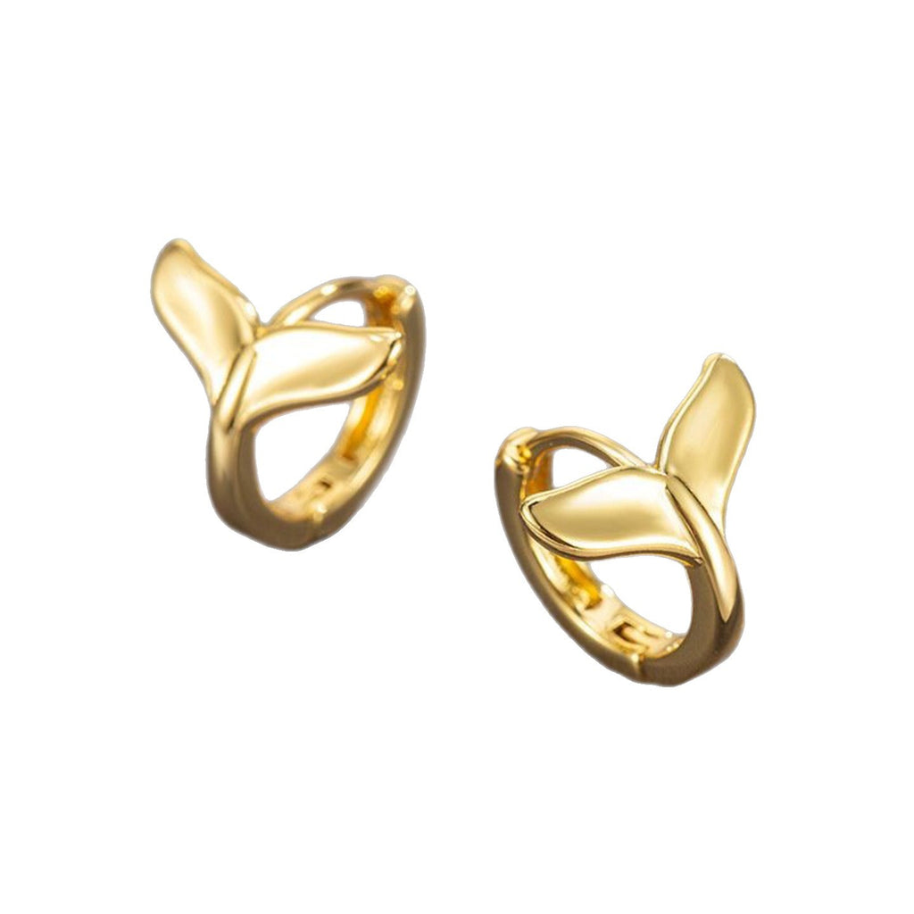 Women's Fashion Fishtail All-match Simple Earrings