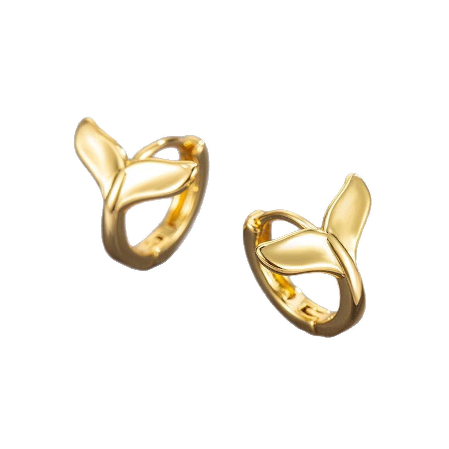 Women's Fashion Fishtail All-match Simple Earrings