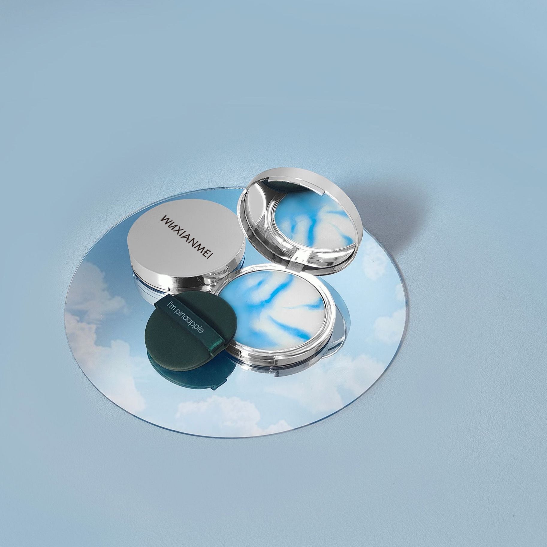 Cool Wind And Cloud Sweat-proof Oil Control Long-lasting Finishing Powder - EL CHEG