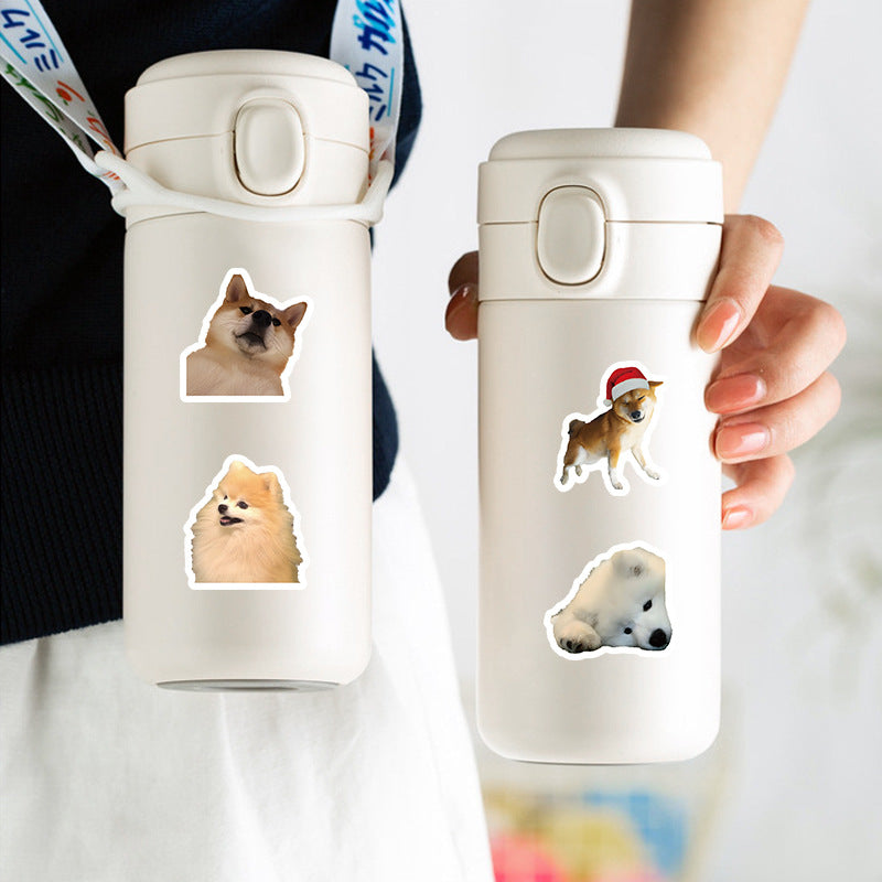 Creative Cartoon Household Portable Realistic Puppy Stickers - EL CHEG
