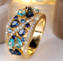 Women's Round Hollow Fashion All-Match Ring