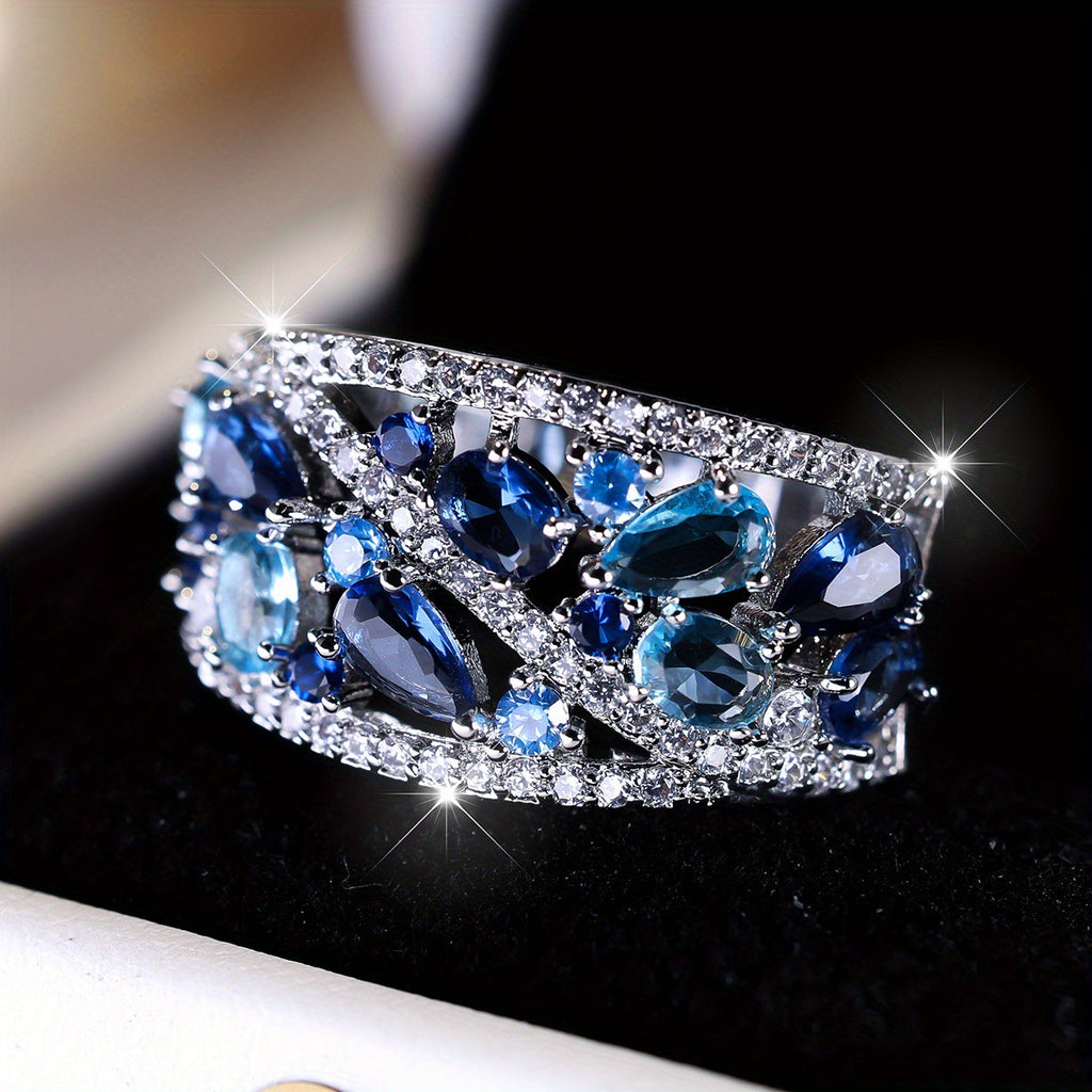Women's Round Hollow Fashion All-Match Ring