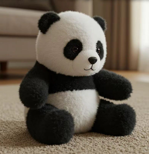 Fashion Personality Cartoon Panda Plush Toy.