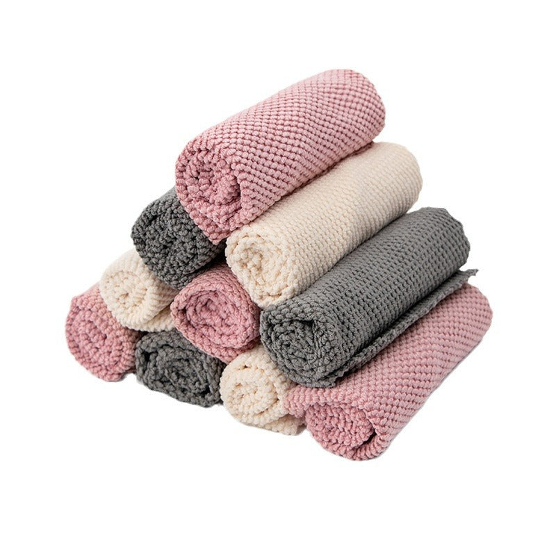 Corn Household Cleaning Cloth Microfiber Multifunctional Rag - EL CHEG