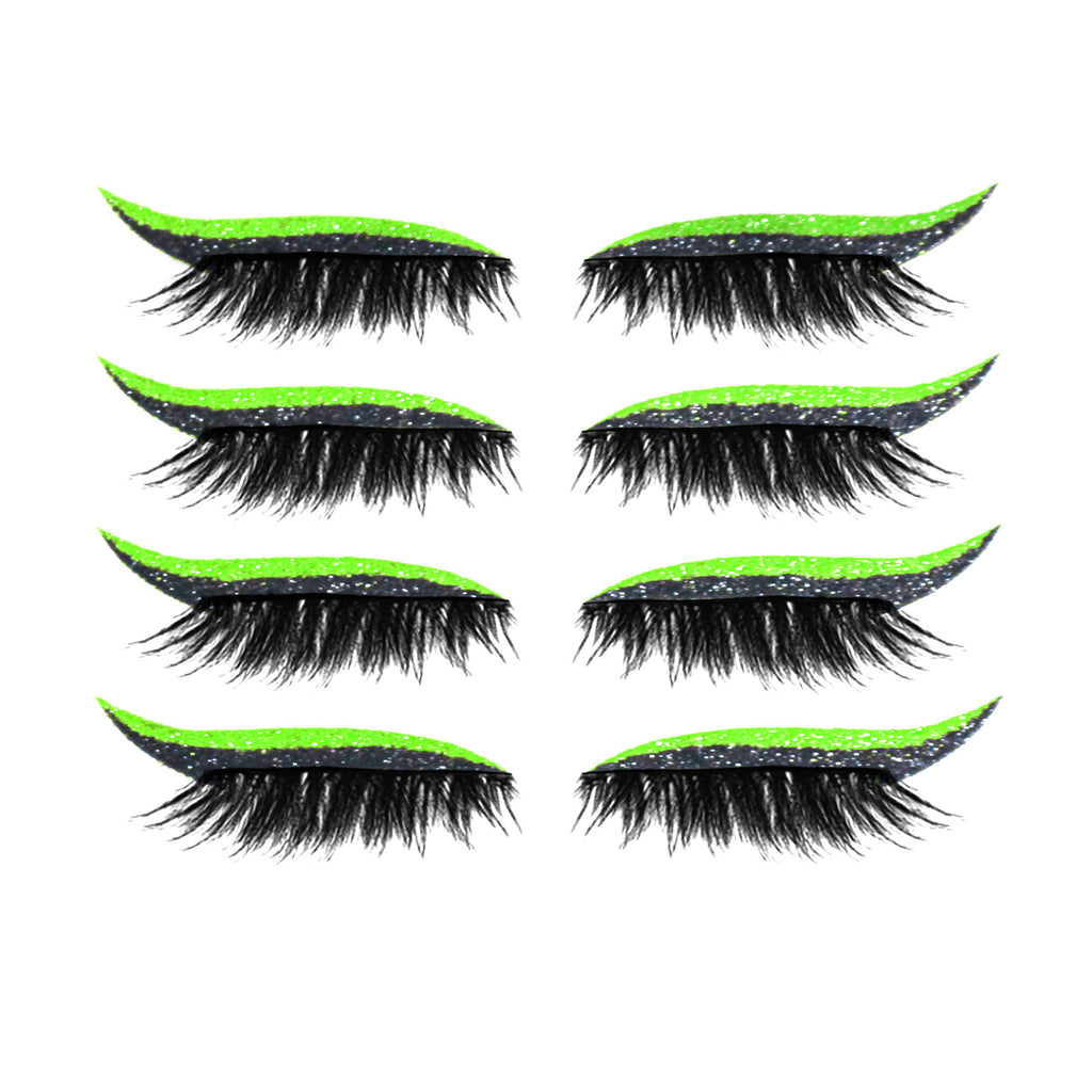 European And American Glitter Self-adhesive Eyeliner False Eyelash Stickers - EL CHEG