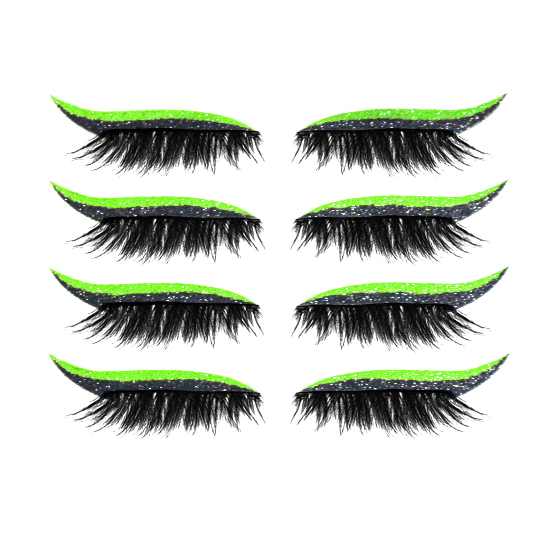 European And American Glitter Self-adhesive Eyeliner False Eyelash Stickers - EL CHEG