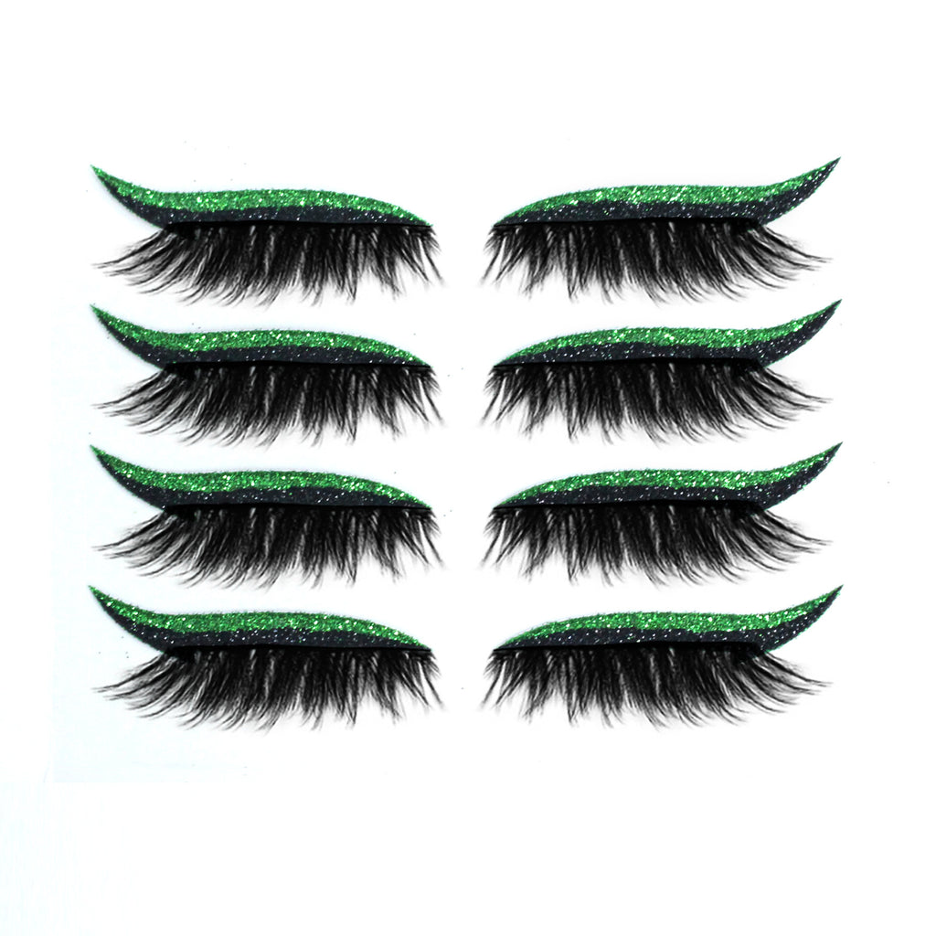 European And American Glitter Self-adhesive Eyeliner False Eyelash Stickers - EL CHEG