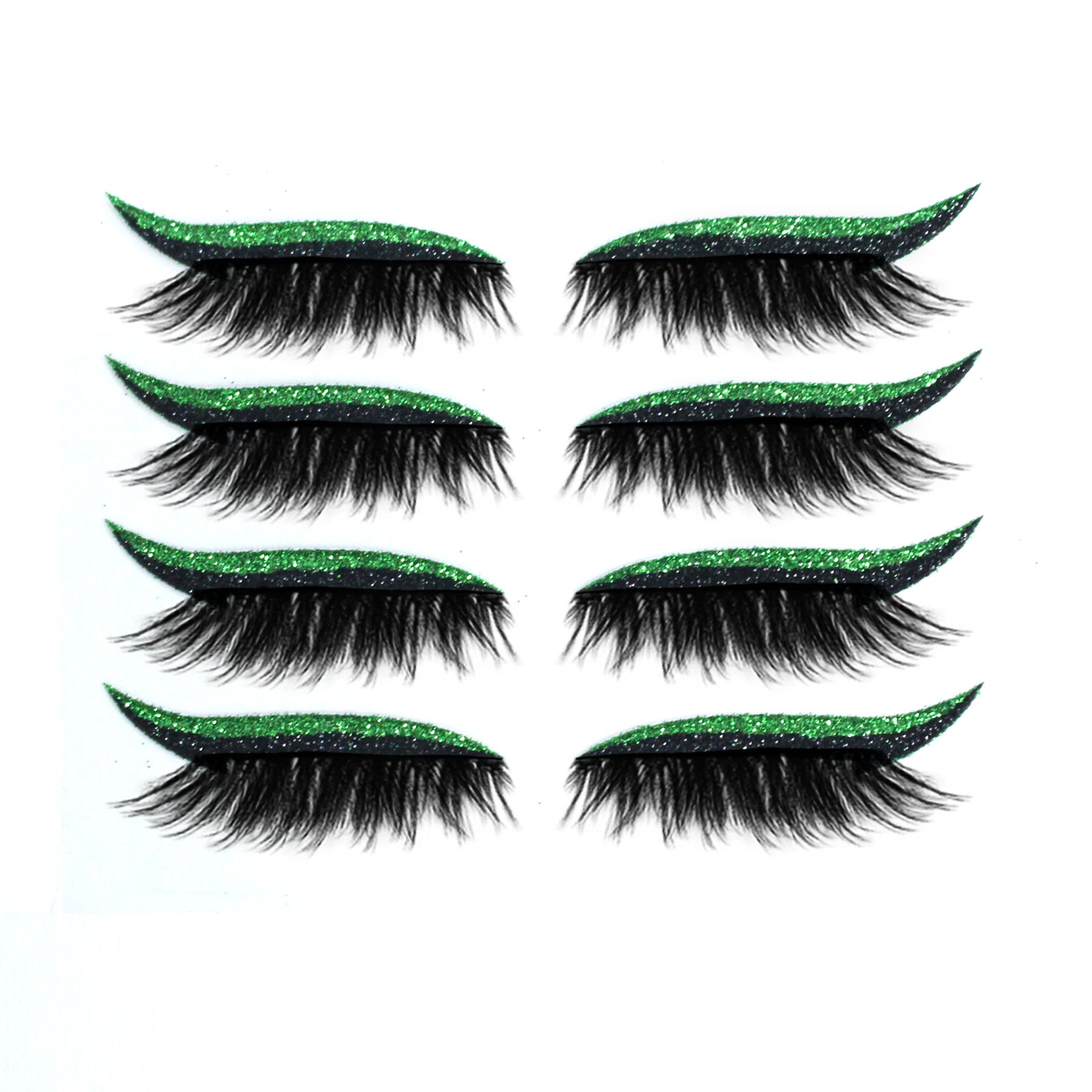European And American Glitter Self-adhesive Eyeliner False Eyelash Stickers - EL CHEG