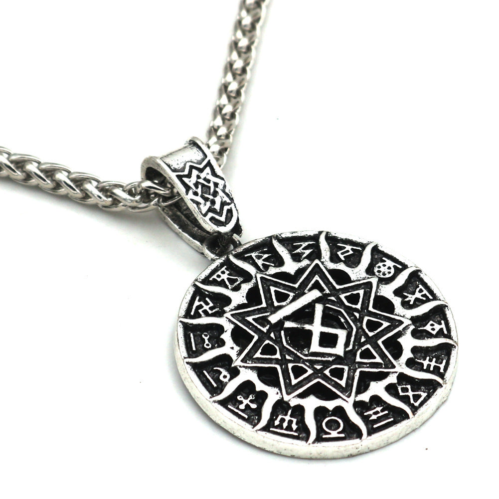 Lunavin ODing Logo Necklace Nordic Myth Lunavin Pendant European And American Popular Ornament