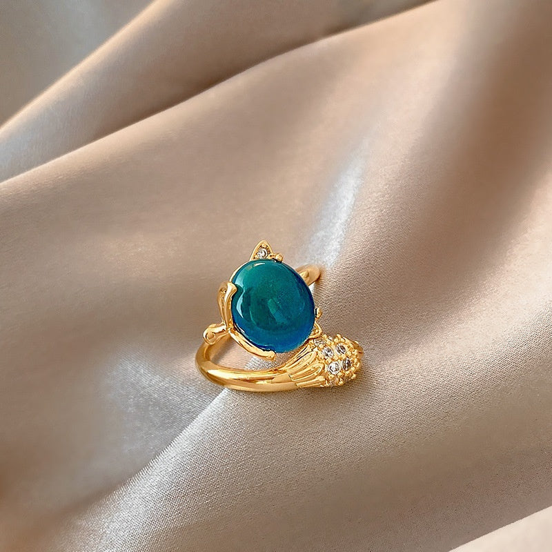 European And American Ins Style Open Ring Female Advanced