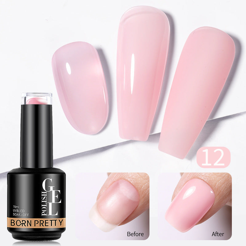 Nail Color Powder Transparent Function Phototherapy Plastic - EL CHEG
