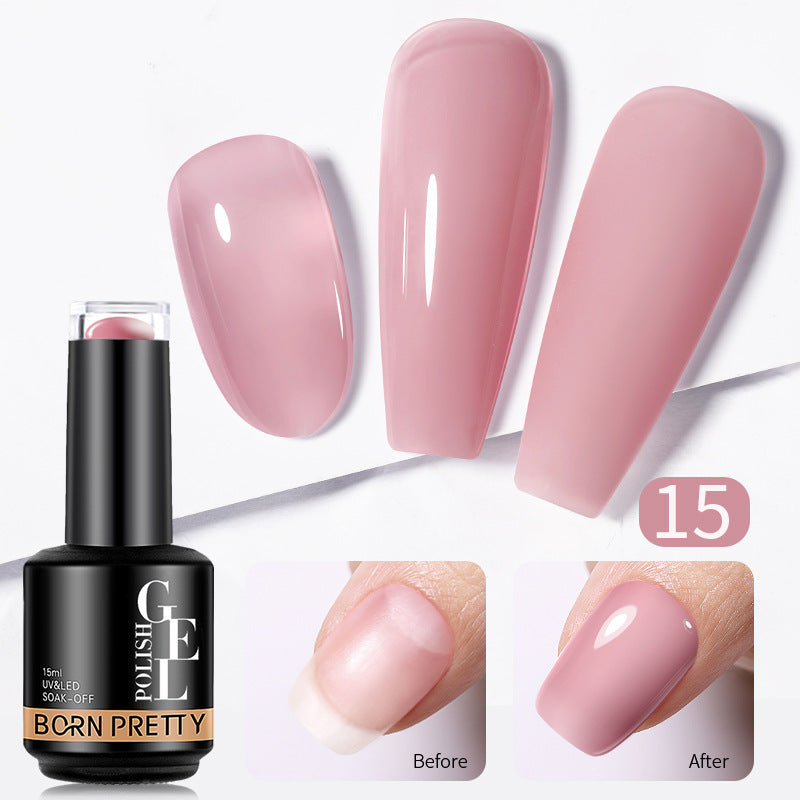 Nail Color Powder Transparent Function Phototherapy Plastic - EL CHEG