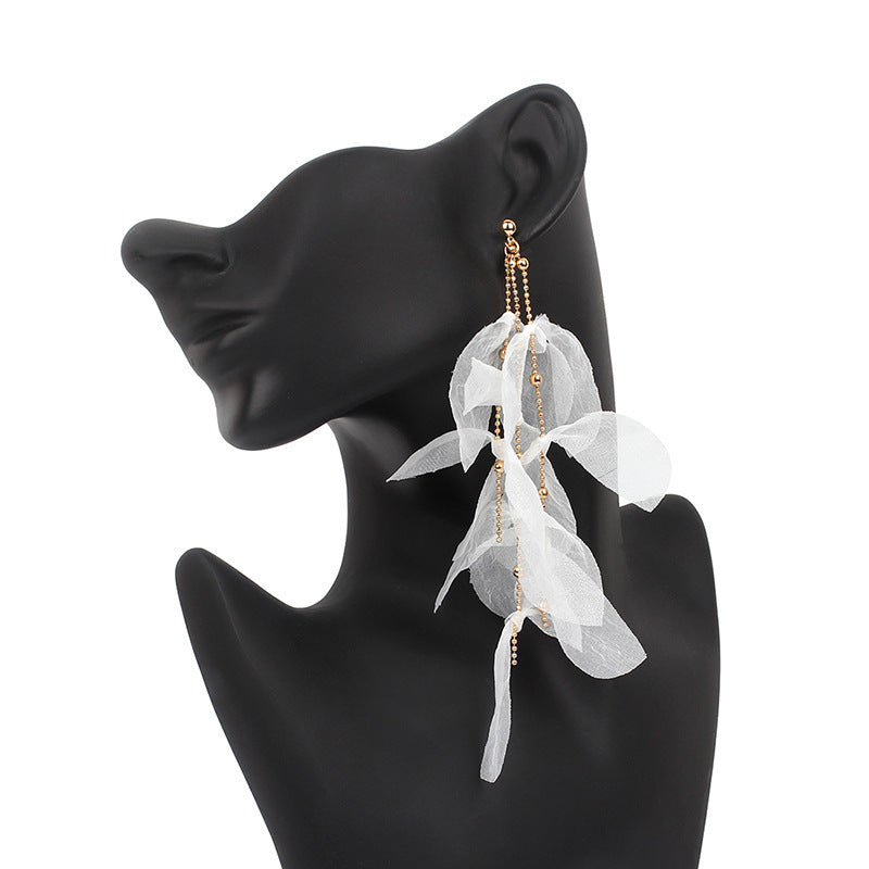 Niche Design Long Fairy Earrings For Women