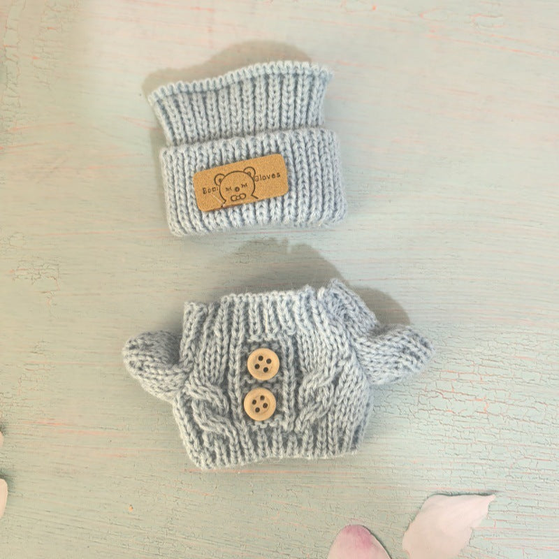 Only Clothes Hanging Ornament Clothes Bear Hat Love Suit Blind Box Baby Sweater.