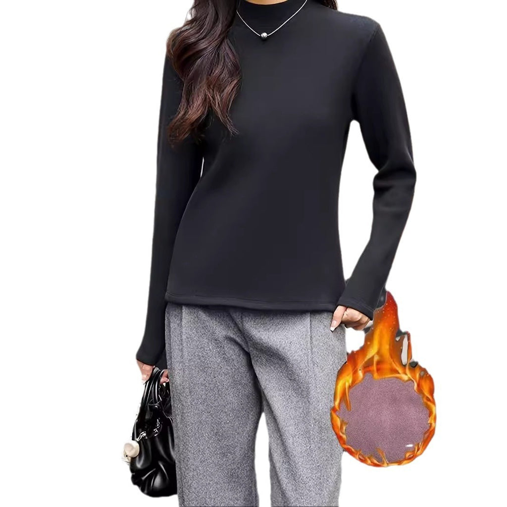 Women's Clothing Turtle Neck Thermal Underwear