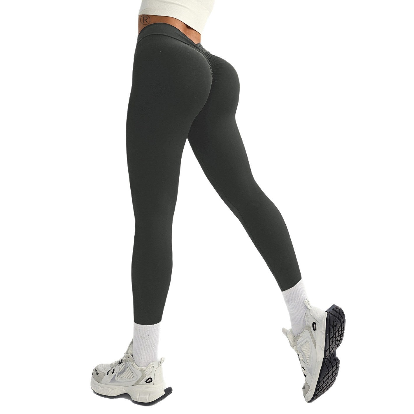 High Elastic Quick-dry Hip Raise Sports Yoga Pants