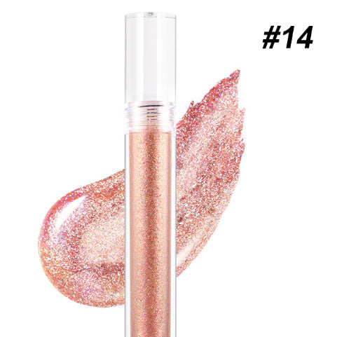 15 Color Laser Lip Lacquer Waterproof And Moisturizing Moisturizing Chameleon Lip Gloss Lipstick - EL CHEG