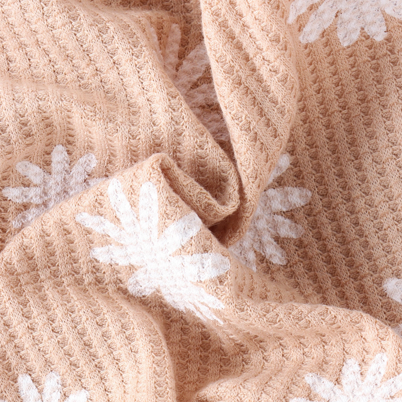 Waffle Two-piece Set Baby Triangle Shorts Suit