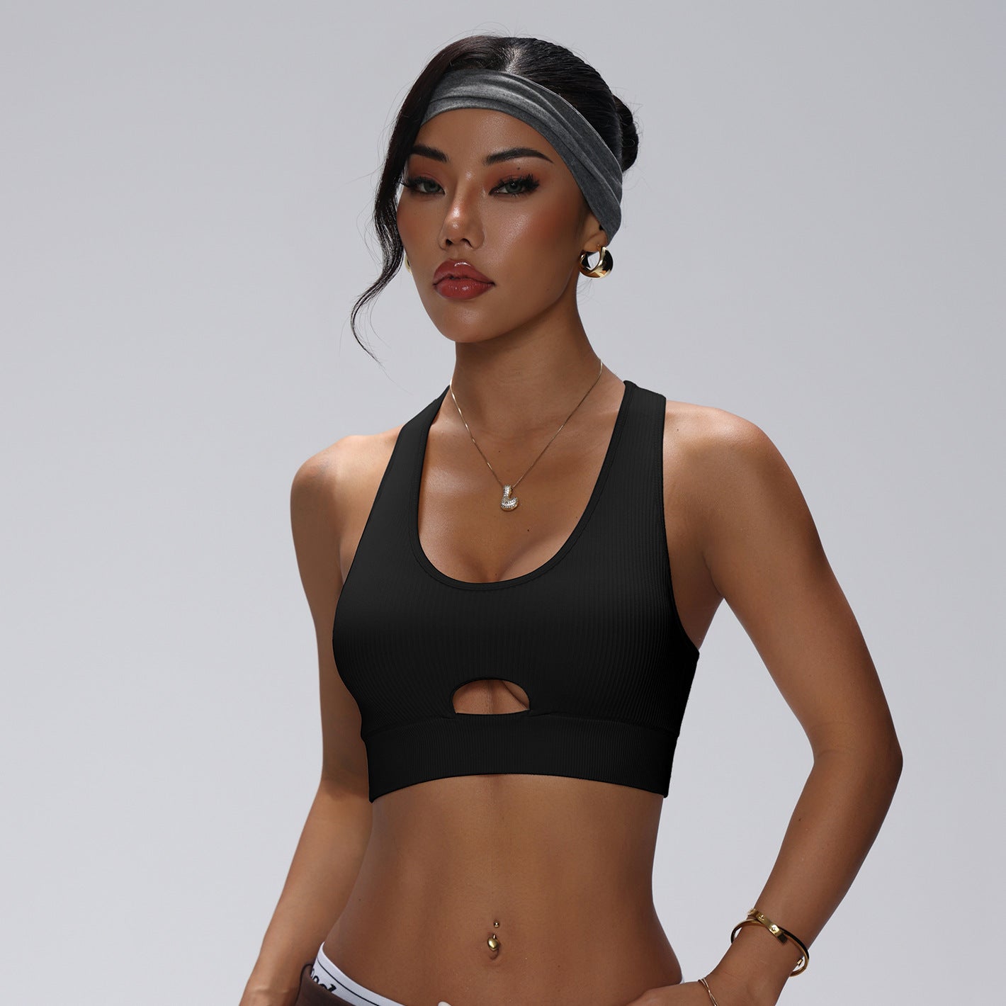 Women's Shoulder Strap I-shaped Hollow Vest