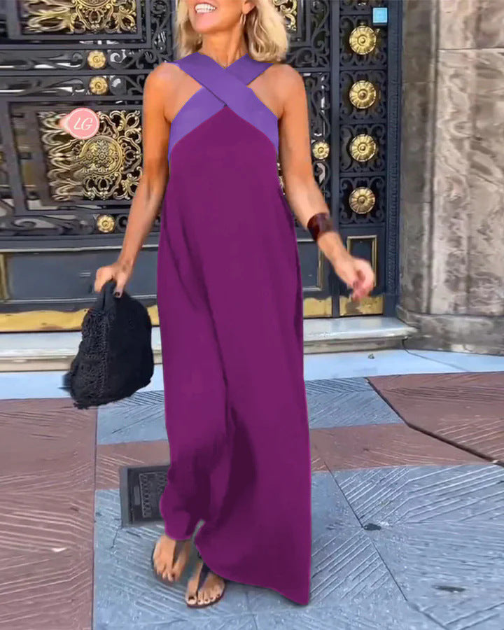 Women's Cross Beauty Back Dress