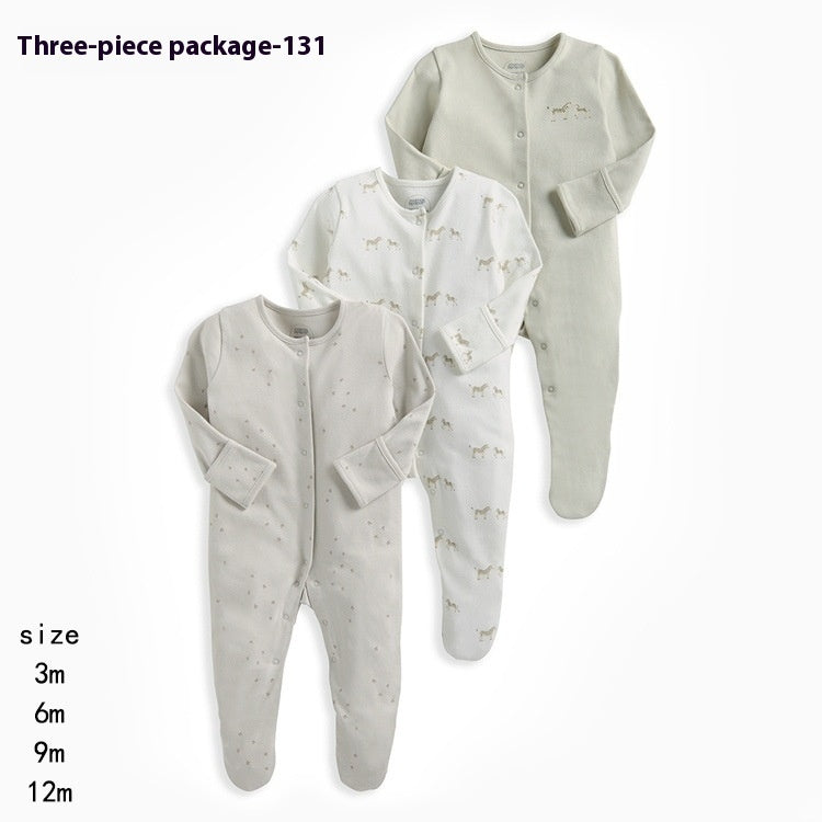 Spring And Autumn Baby Jumpsuits