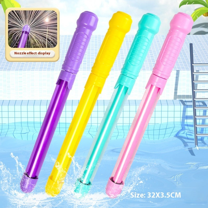 Children's Fireworks Gun Porous Outlet Large Capacity Pull-out Water Monitor.