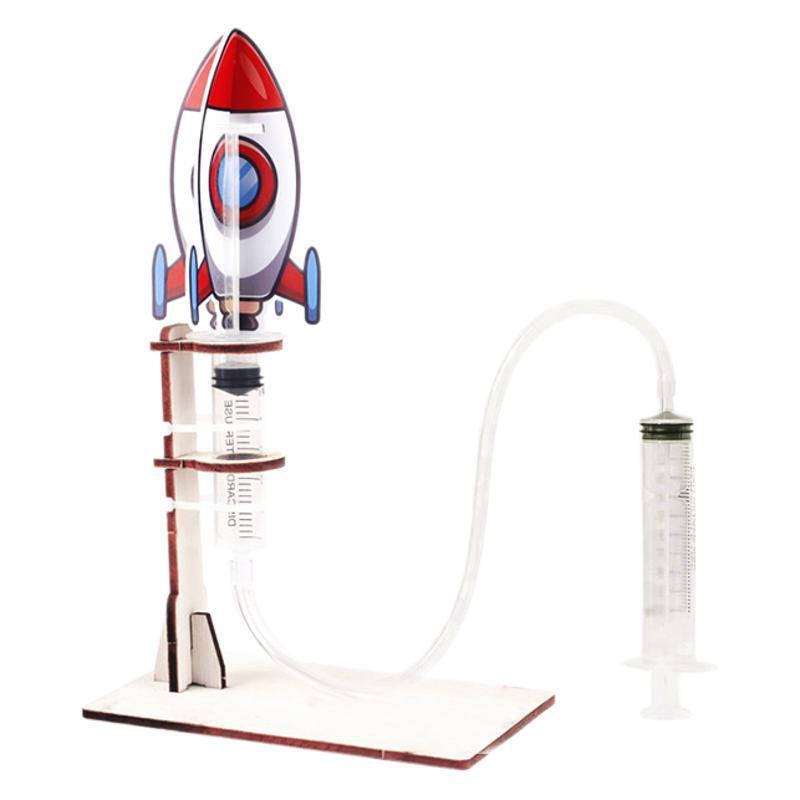 Homemade Rocket Aerodynamics Elementary School Student Scientific And Educational Toy