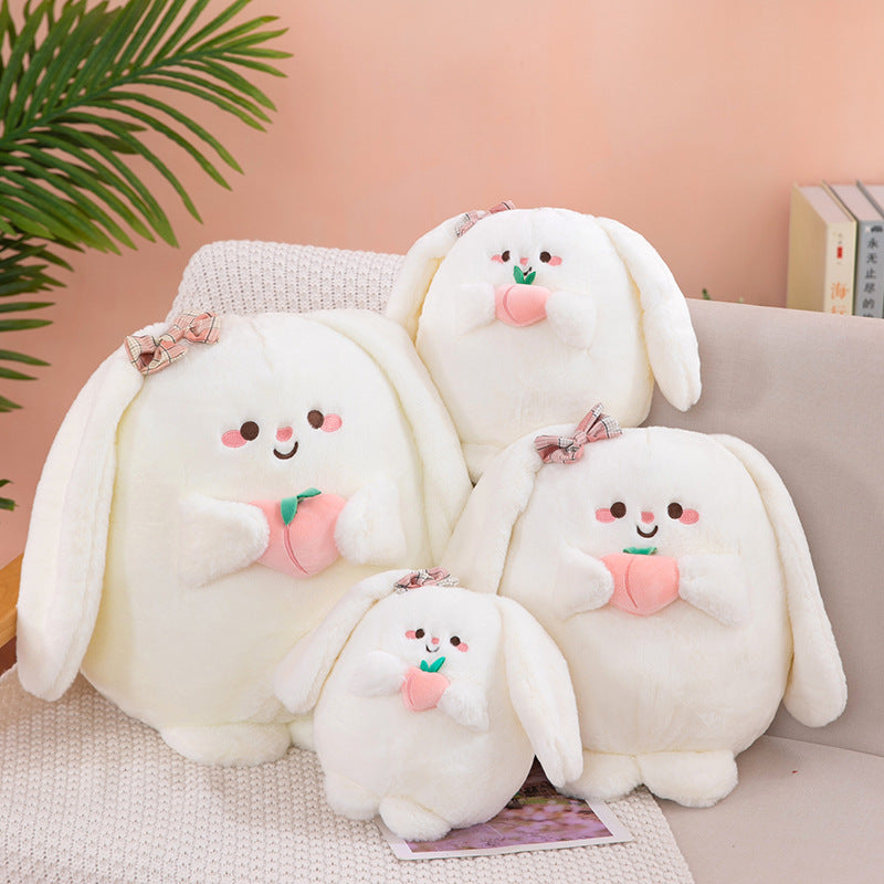 Casual Cute Rabbit Peach Doll Plush Toys.