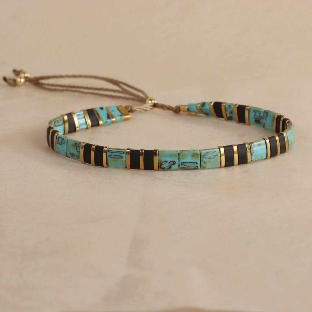European And American Fashion Pull Beads Beaded Bracelet