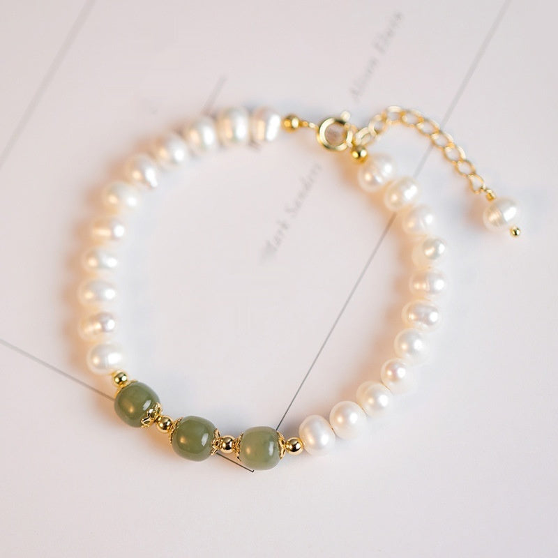 Natural Freshwater Pearl Bracelet Special-interest Design