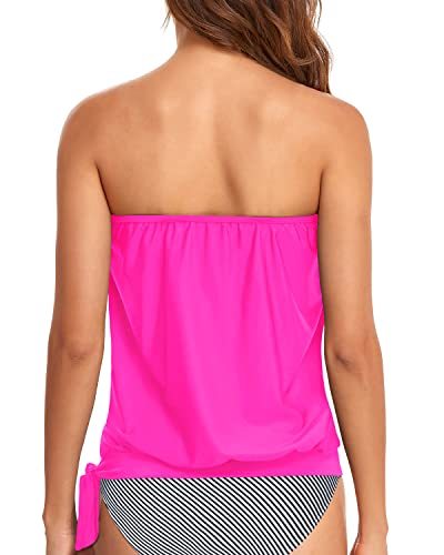 Solid Color Vest Bandeau Sexy T-shirt