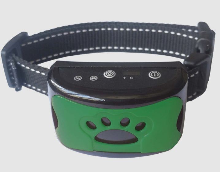 Dog Training Collar Waterproof Electric Pet Remote Control Rechargeable Dogs Trainer Bark Arrester With Shock Vibration Sound - EL CHEG