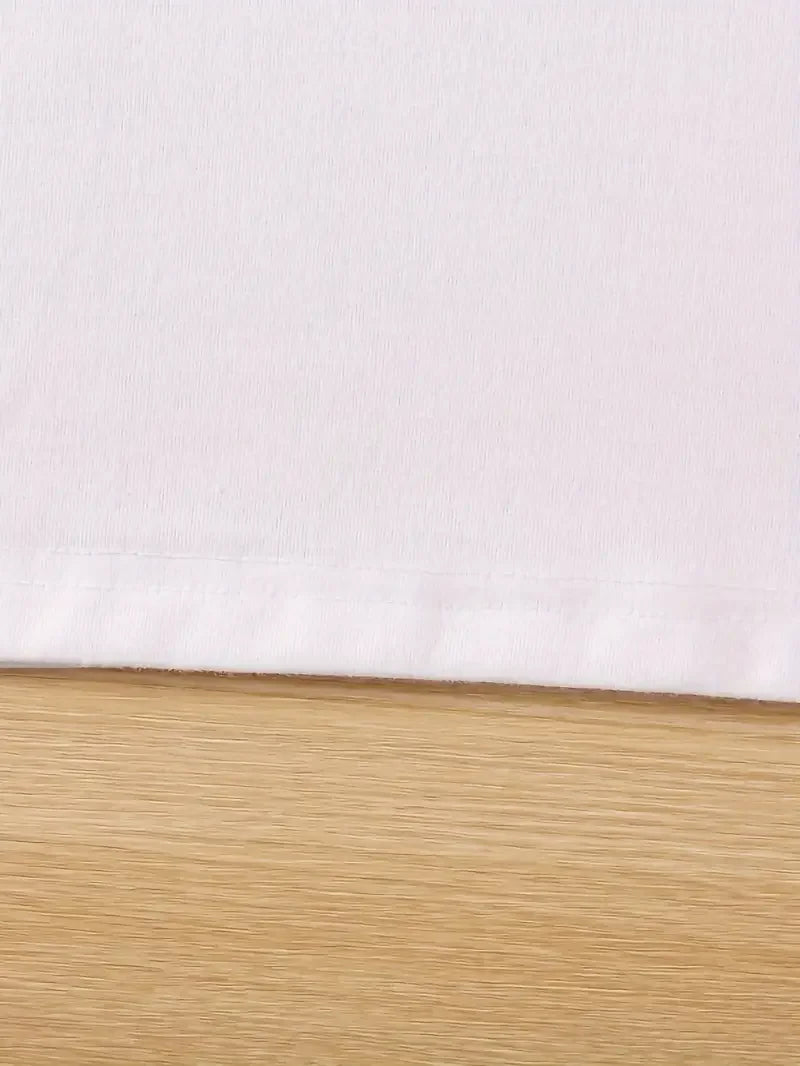 Summer New 90 's Leopard Heartbeat Short Sleeve Print Clothing Women's T-Shirt Harajuku Graphic Clothing Women's Top Tee - EL CHEG