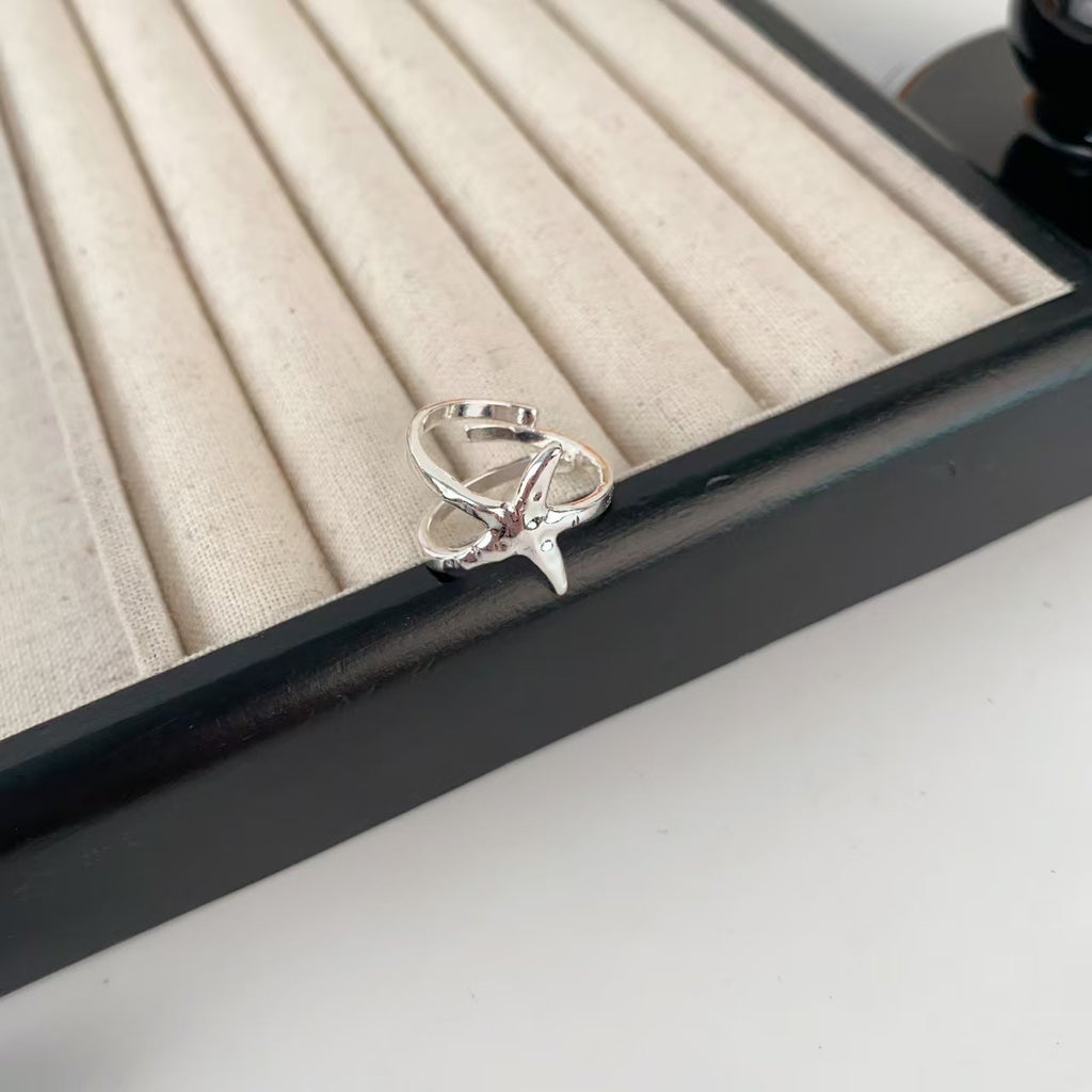 Three-dimensional Flower Jasmine Flower Ring