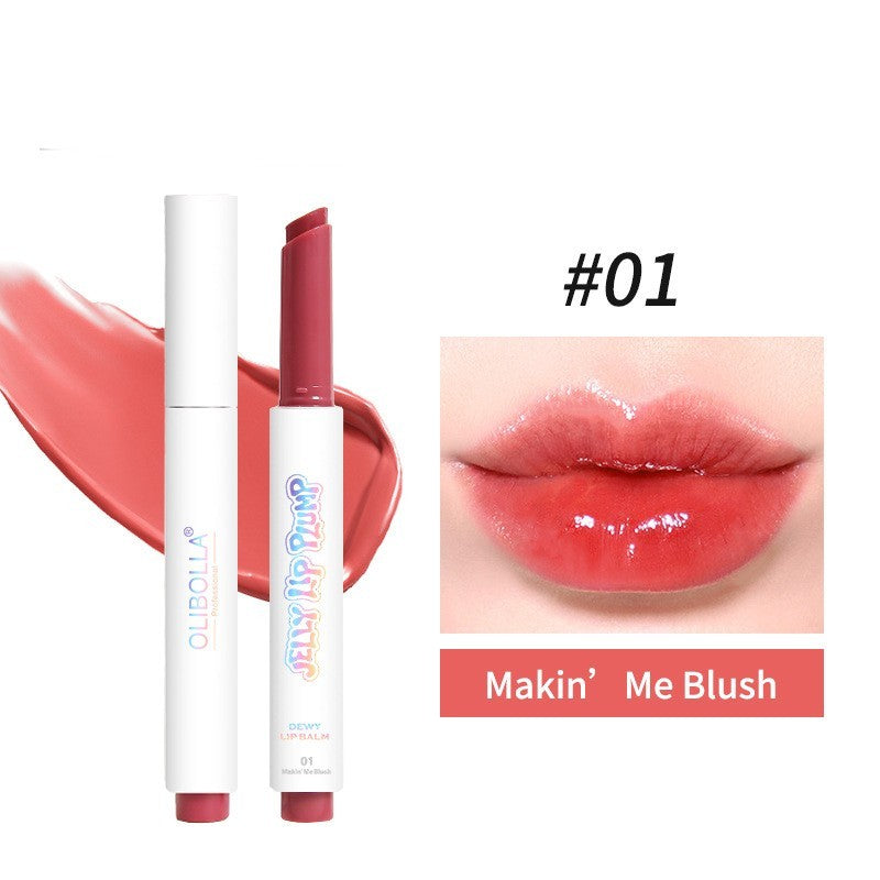 6 Color Press Water Light Solid Lip Lacquer